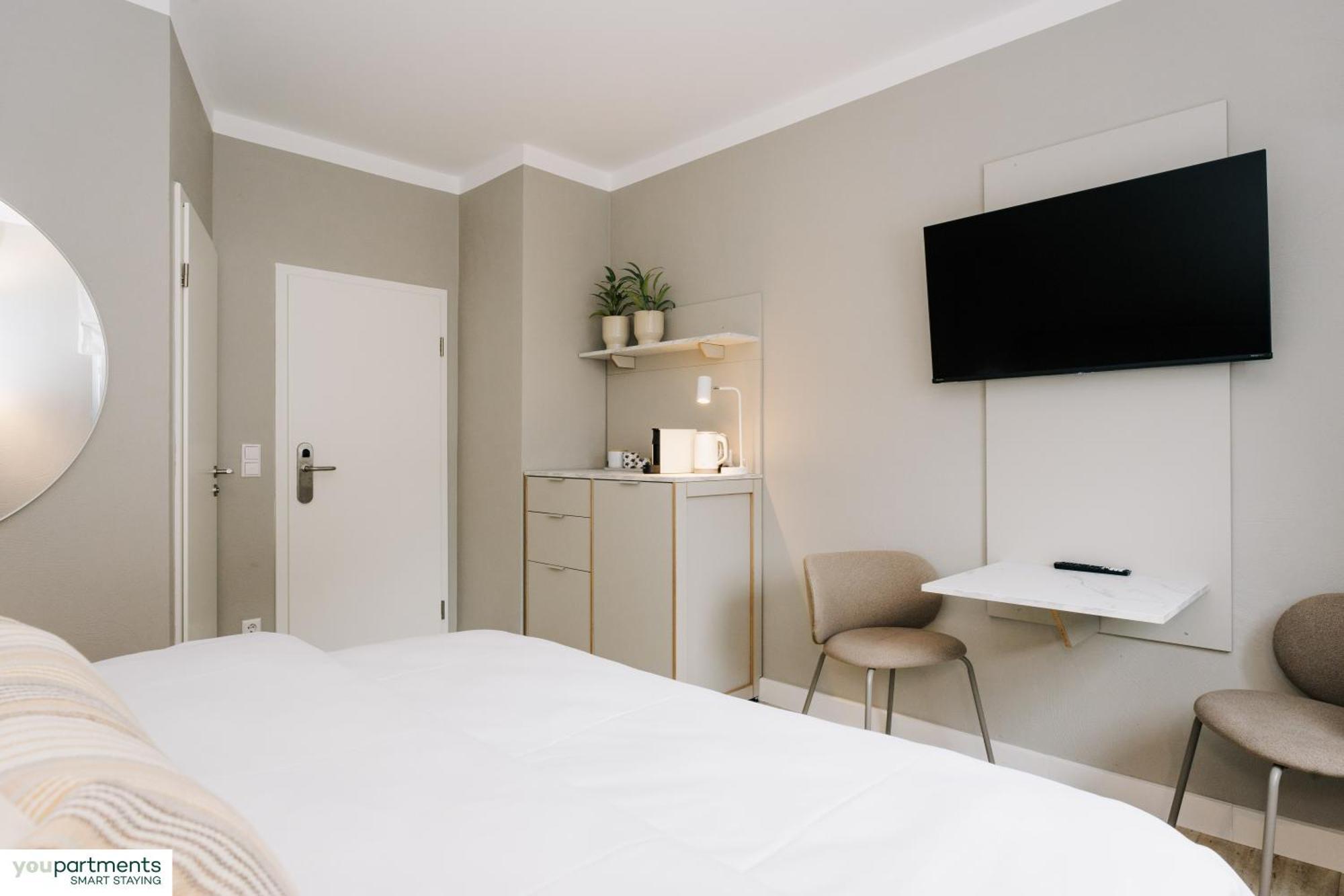 Youpartments - Zentrale Micro Apartments Kaiserslautern Pokoj fotografie
