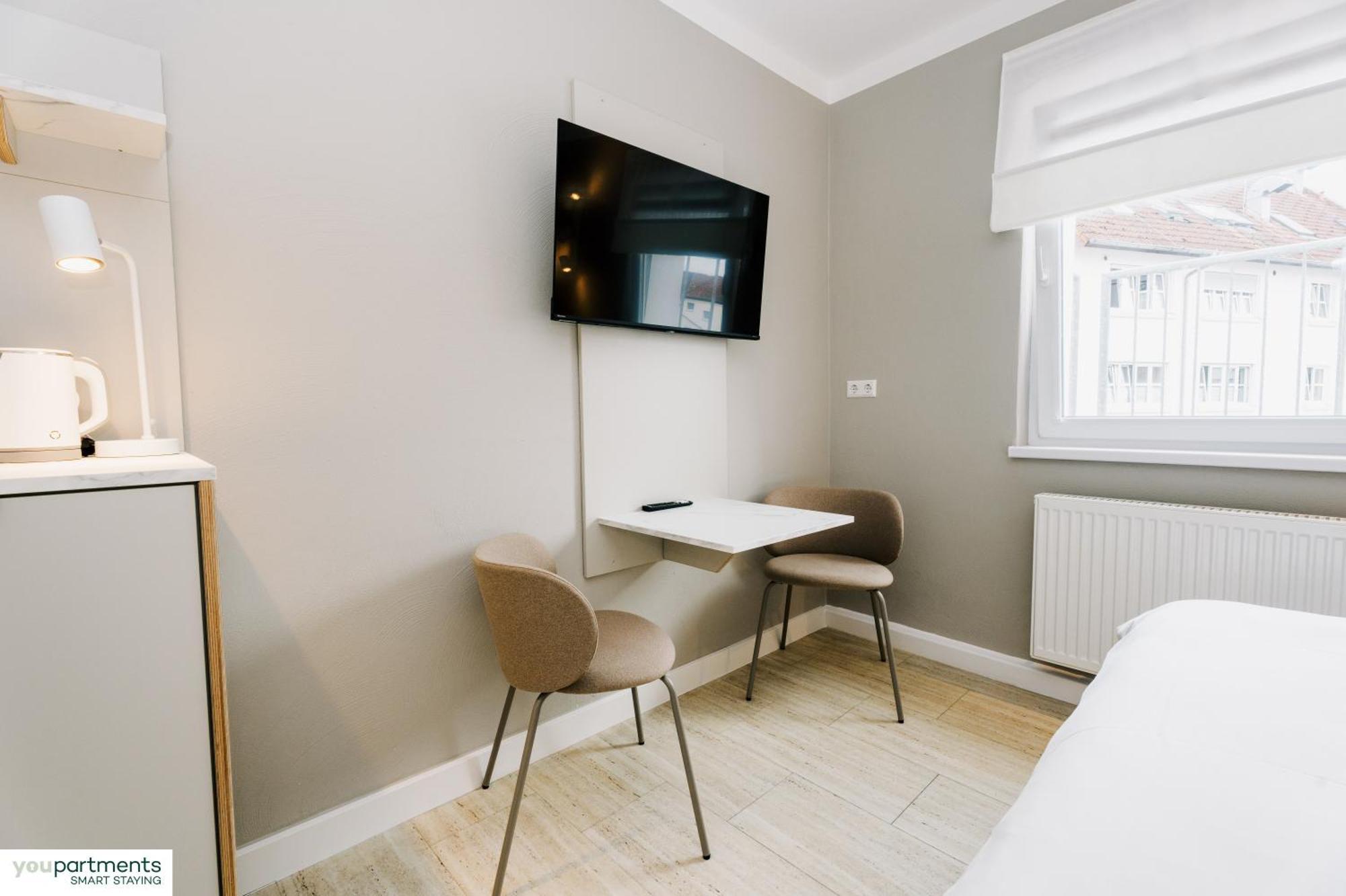 Youpartments - Zentrale Micro Apartments Kaiserslautern Pokoj fotografie